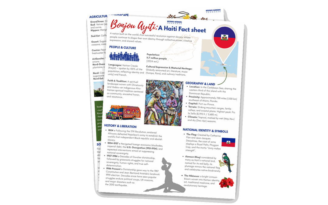Bonjou Ayiti: A Haiti Fact Sheet